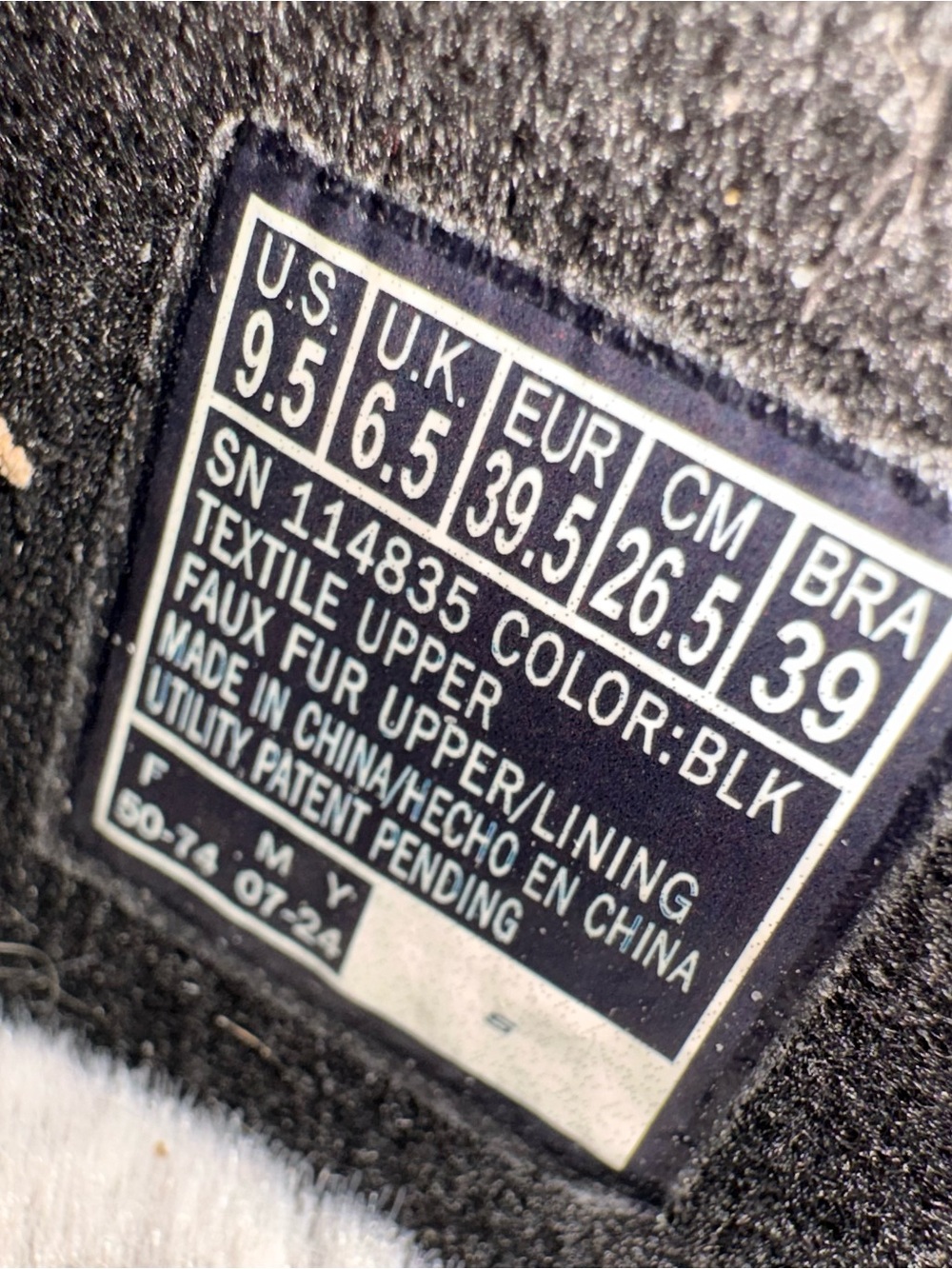 Skechers BOBS Slip Ins Too Cozy Meow Pajamas Black Gray Slippers NWOB 9.5 - Picture 2 of 6